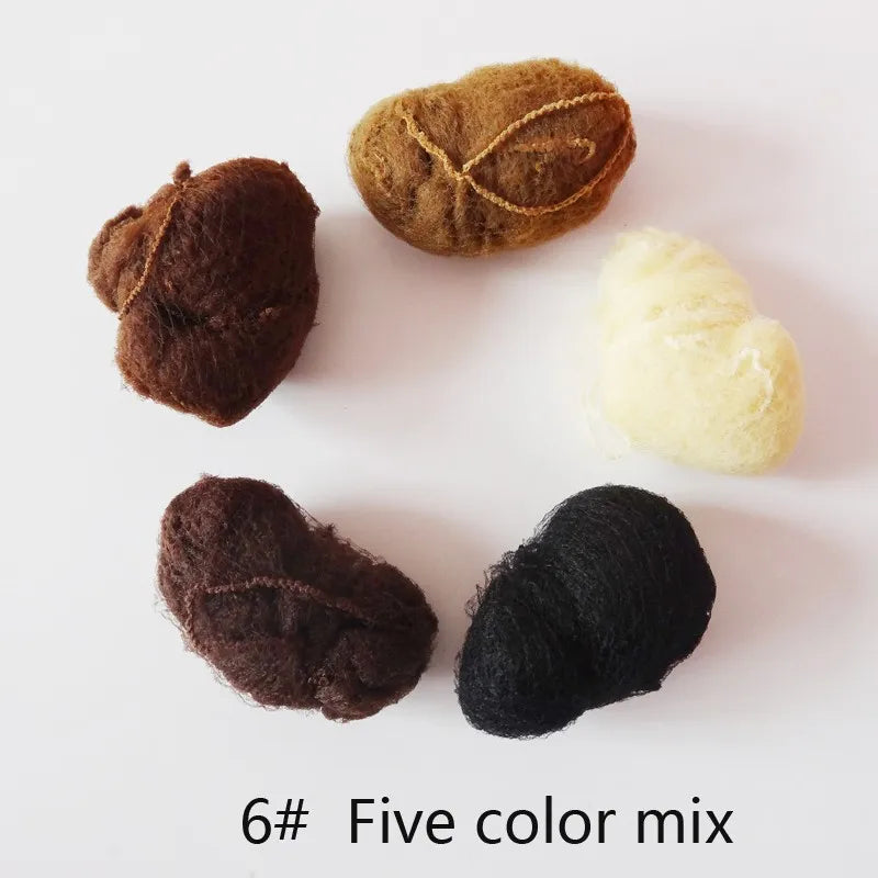 50pcs/20pcs Sample Order Five Colors Nylon Invisible Soft Elastic Lines Hair Net