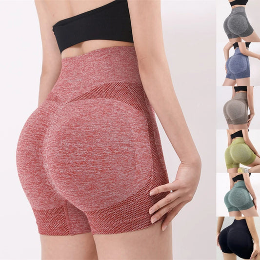 Butt Lift Yoga Shorts High Waist Workout Fitness Gym Running Casual