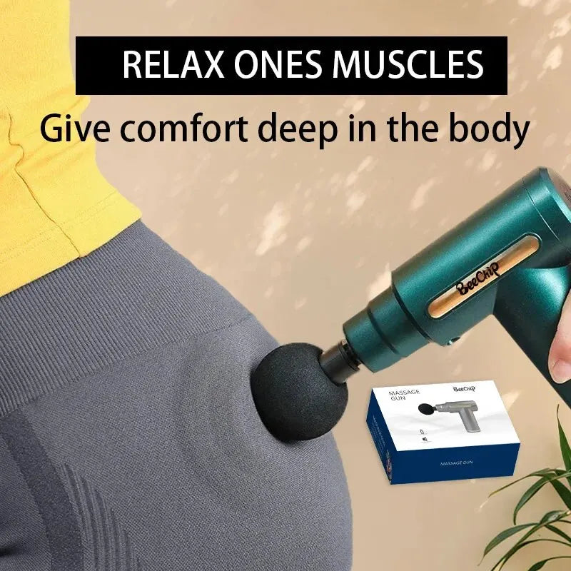 Mini Fascia Gun Wireless Massage Gun Muscle Relaxation Massage Equipment Neck Membrane Rob Cervical Spine Massage Instrument