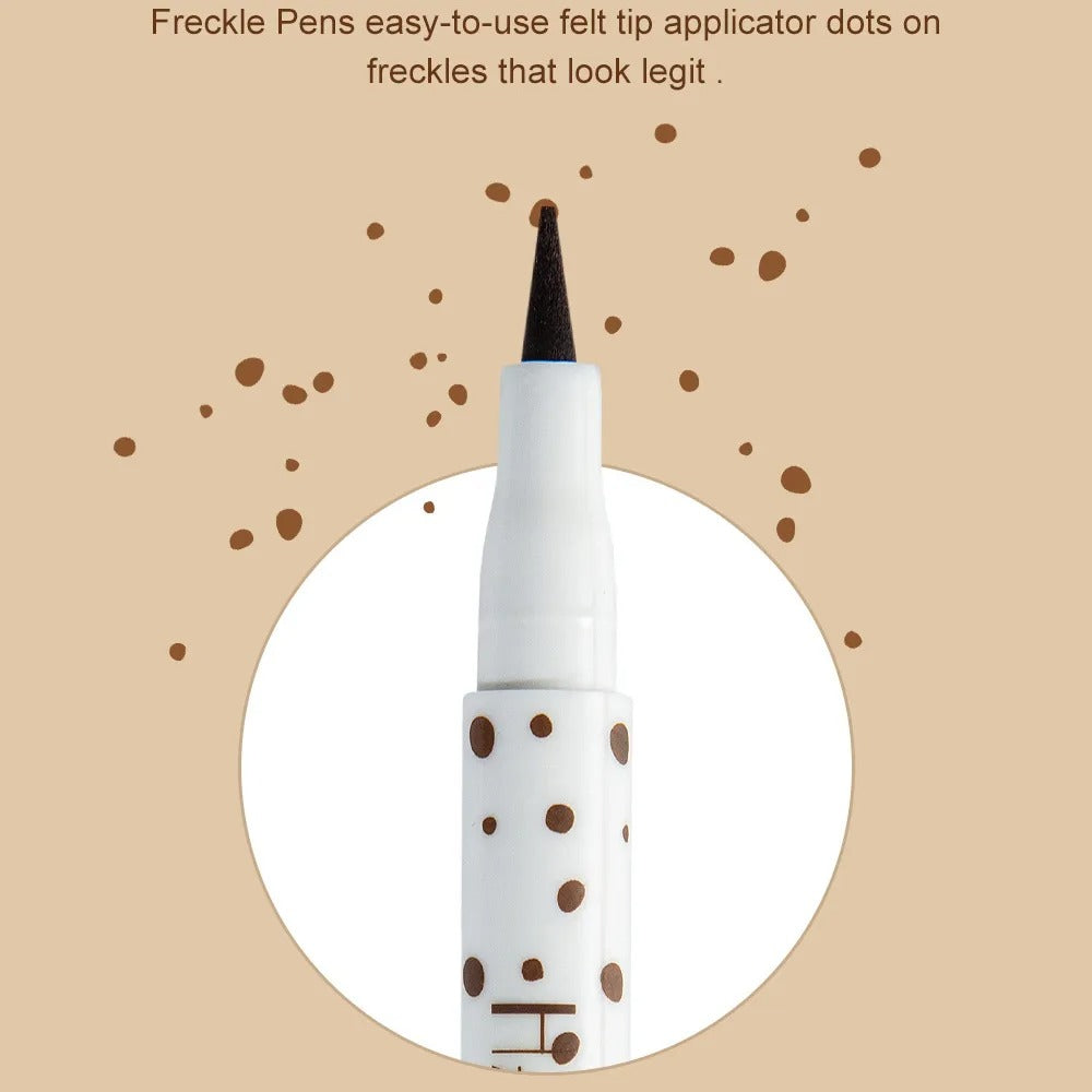 Freckle Pen Waterproof Durable Cosmetics Tool IMPROVED - Long-Lasting Waterproof Dot Spot Pen Beauty Girl