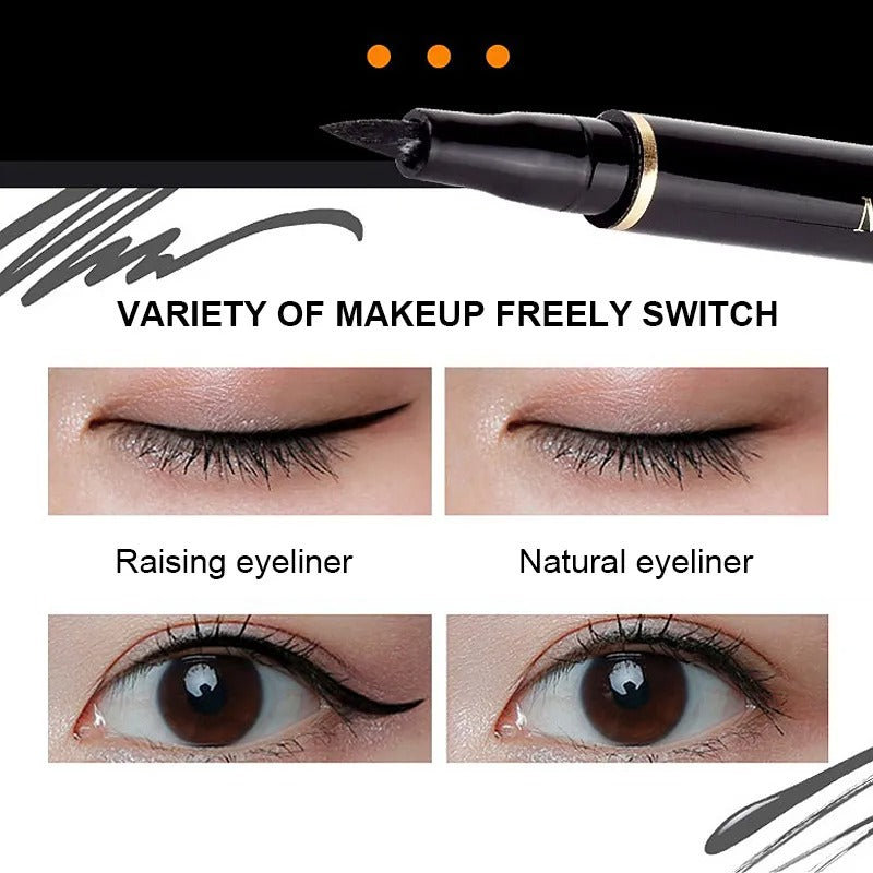 Black Liquid Eyeliner Waterproof Long Lasting Eye Liner Pencil Quick Drying Not Bloom Natural Liquid Pen Cosmetic Tools