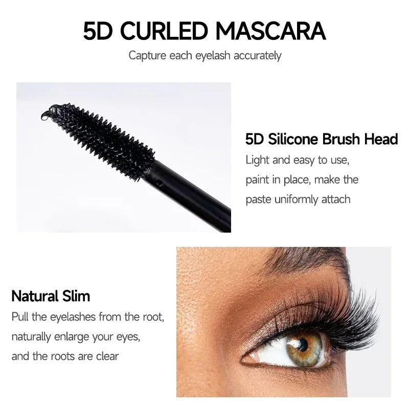 4D Silk Fiber Lash Curling Best Mascara Waterproof