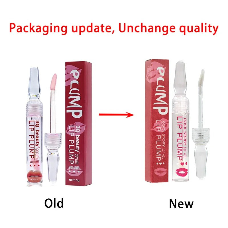 New Lip Plump Serum Increase Lip Elasticity Instant Volumising