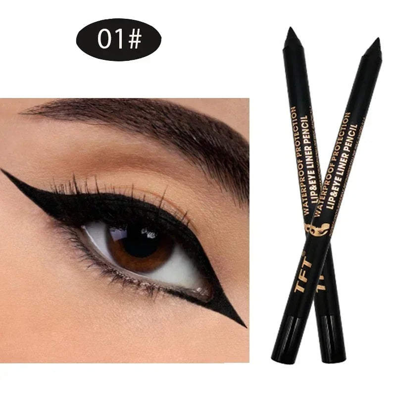 Long Lasting Eyeliner Pencil Colourful Pigment Waterproof Gel Eye Liner Pen Makeup