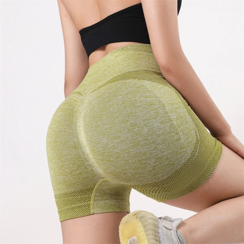 Butt Lift Yoga Shorts High Waist Workout Fitness Gym Running Casual